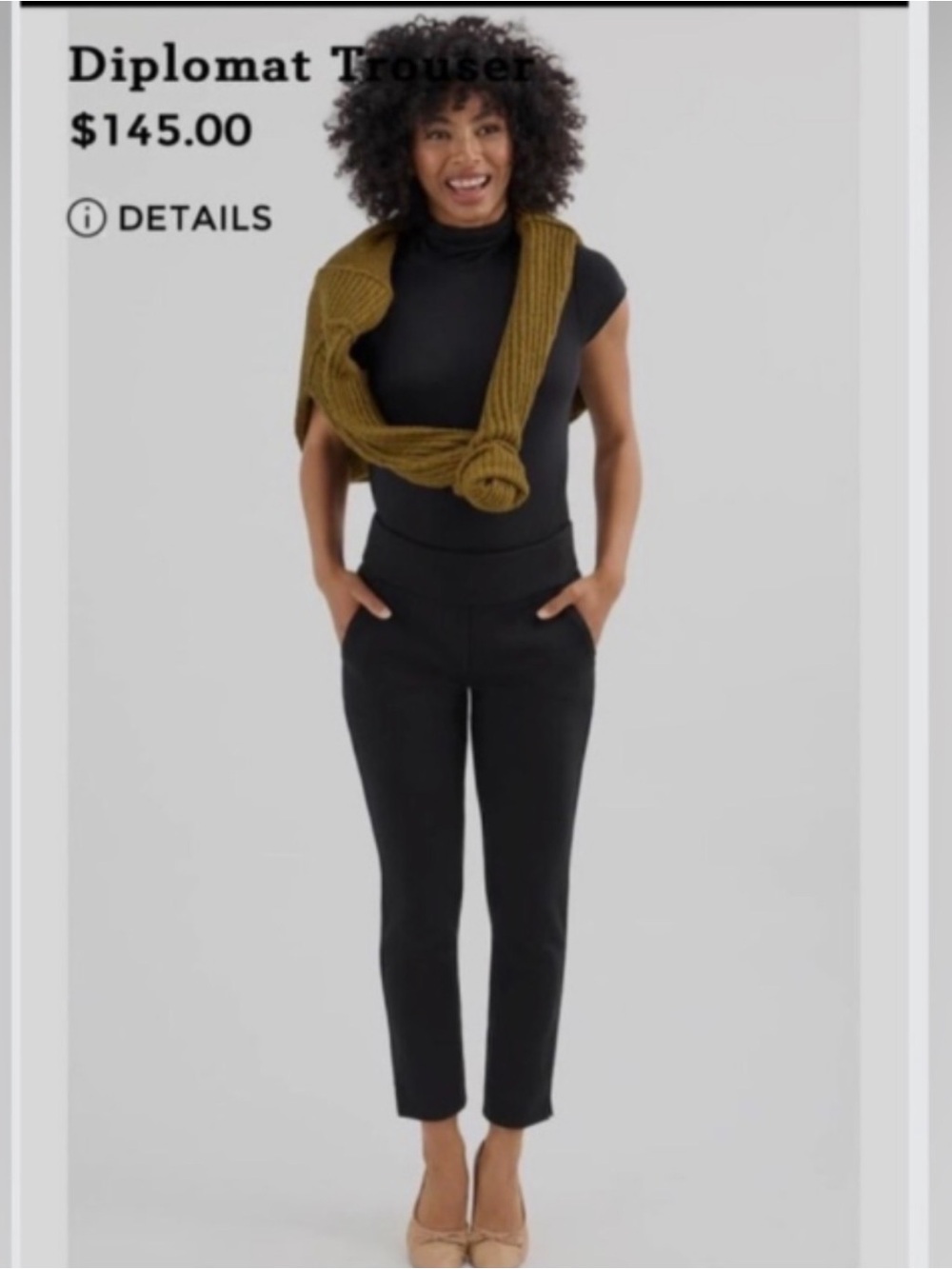 Cabi Diplomat Trouser size 10